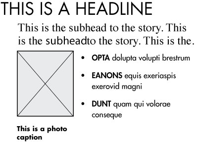 Text with left-floated image