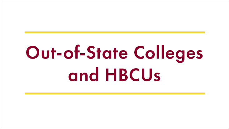 Out-of-State/HBCUs